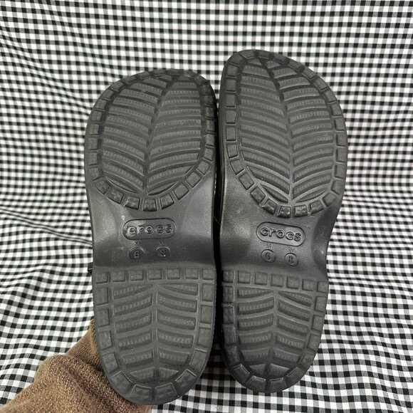 Crocs Classic Mary Jane Clog Chunky Shoe Whimsigoth Black Women's Size 8 - Picture 3 of 3